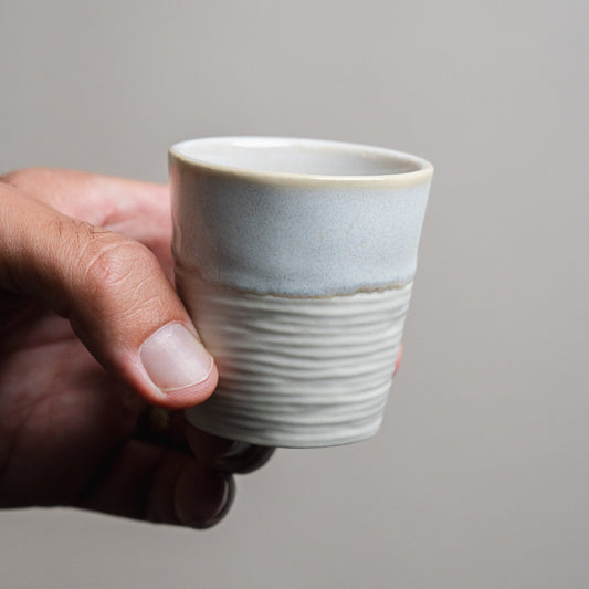 Espresso Cup - 2.7 oz - Wave Series - Ceramona